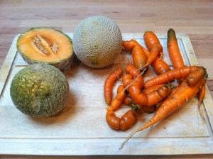 Cantaloupes & Carrots